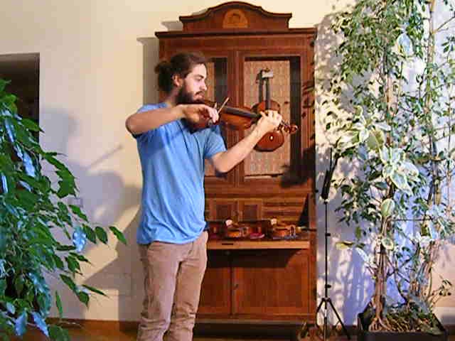 ヴィオラ・ダモーレ viola d'amore B. Costardi - YouTube