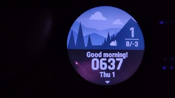 The Morning Report by Garmin - edits available...