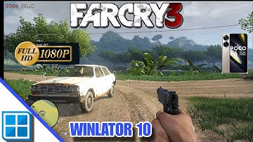 Far Cry 3 Android Offline Winlator 10 30 FPS  - Tested On POCO F6 8sGen3 + Handcam