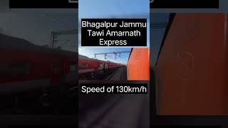 Bhagalpur Jammu Tawi Amarnath Express  | Train Video #train #railtrack #viral #trending #shorts