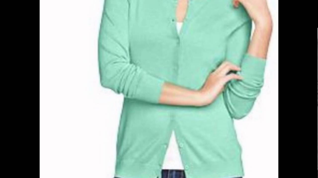 Mint green cardigan