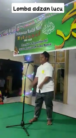 lomba adzan lucu
