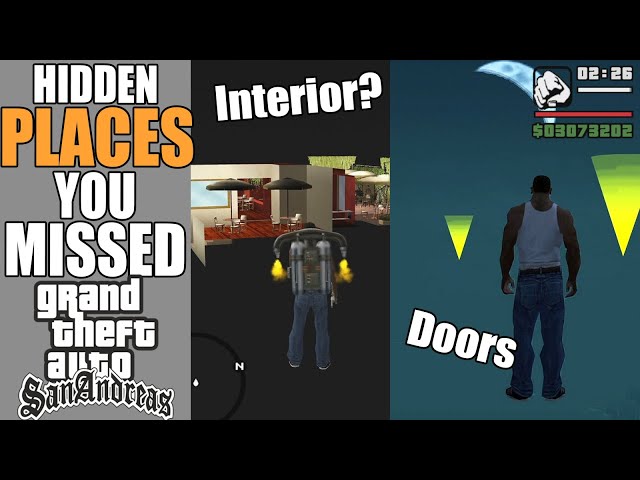 Jardins secretos no GTA San Andreas 