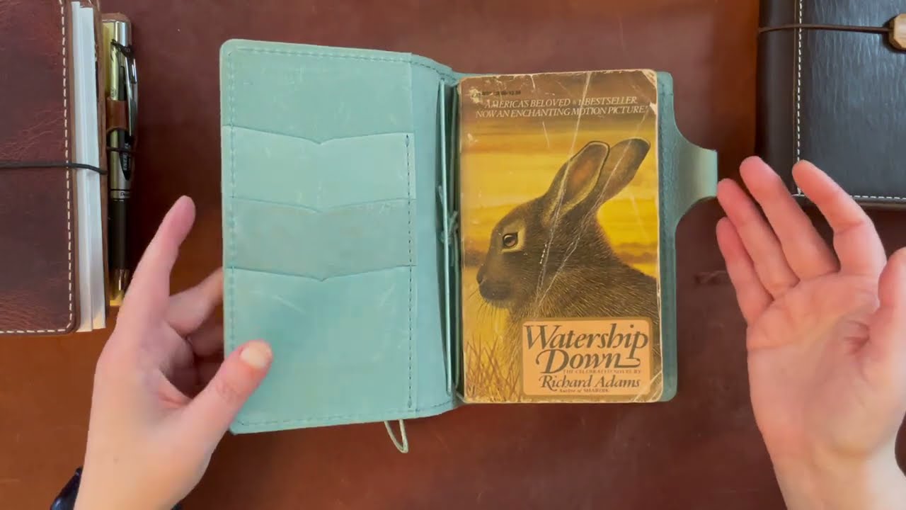 Fitting Bound Books into Traveler's Notebooks