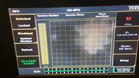 How to update software on MA Lighting NPU
