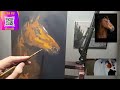 Livestream painting a chestnut horse  ep 120  paint party livestream