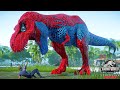 SPIDER-MAN The Last Dinosaur Bender vs. HULK, CAPTAIN AMERICA, JOKER Epic Pro Superhero Dinosaurs!