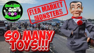 RETRO TOY HUNTING TWO FLEA MARKETS & A TOY SHOW !
