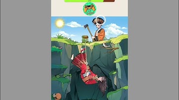 Crazy Brain Puzzle Level 150 | help the lady hold on  Gameplay