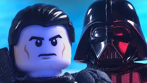 Starkiller vs Darth Vader & Stormtroopers in Lego