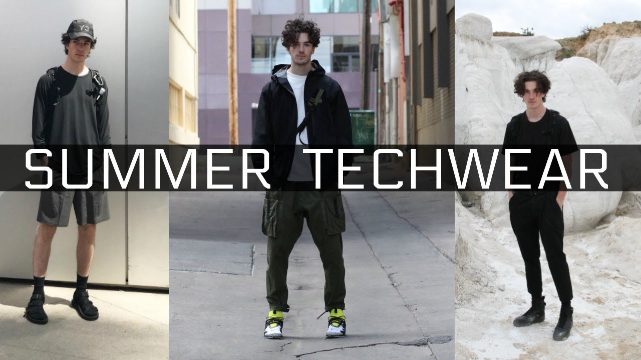How I Style TECHWEAR in SUMMER - YouTube