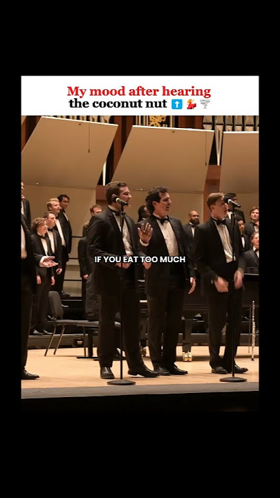 A truly great performance | Song - Da Coconut Nut #lyricvideo #music