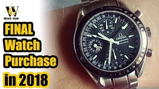 Omega Speedmaster - FINAL watch purchase of 2018 - a gift to myself