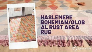 Haslemere Bohemian/Global Rust Area Rug