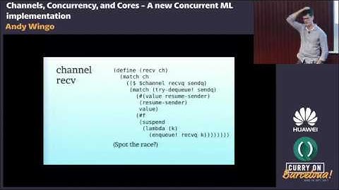 Channels, Concurrency, and Cores: A new Concurrent ML implementation (Curry On 2017)