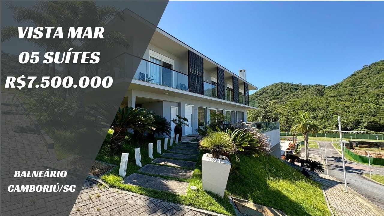 Casa com vista paradisíaca em Balneário Camboriú/SC