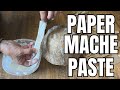 How to Make DIY Paper Mache Paste in Minutes