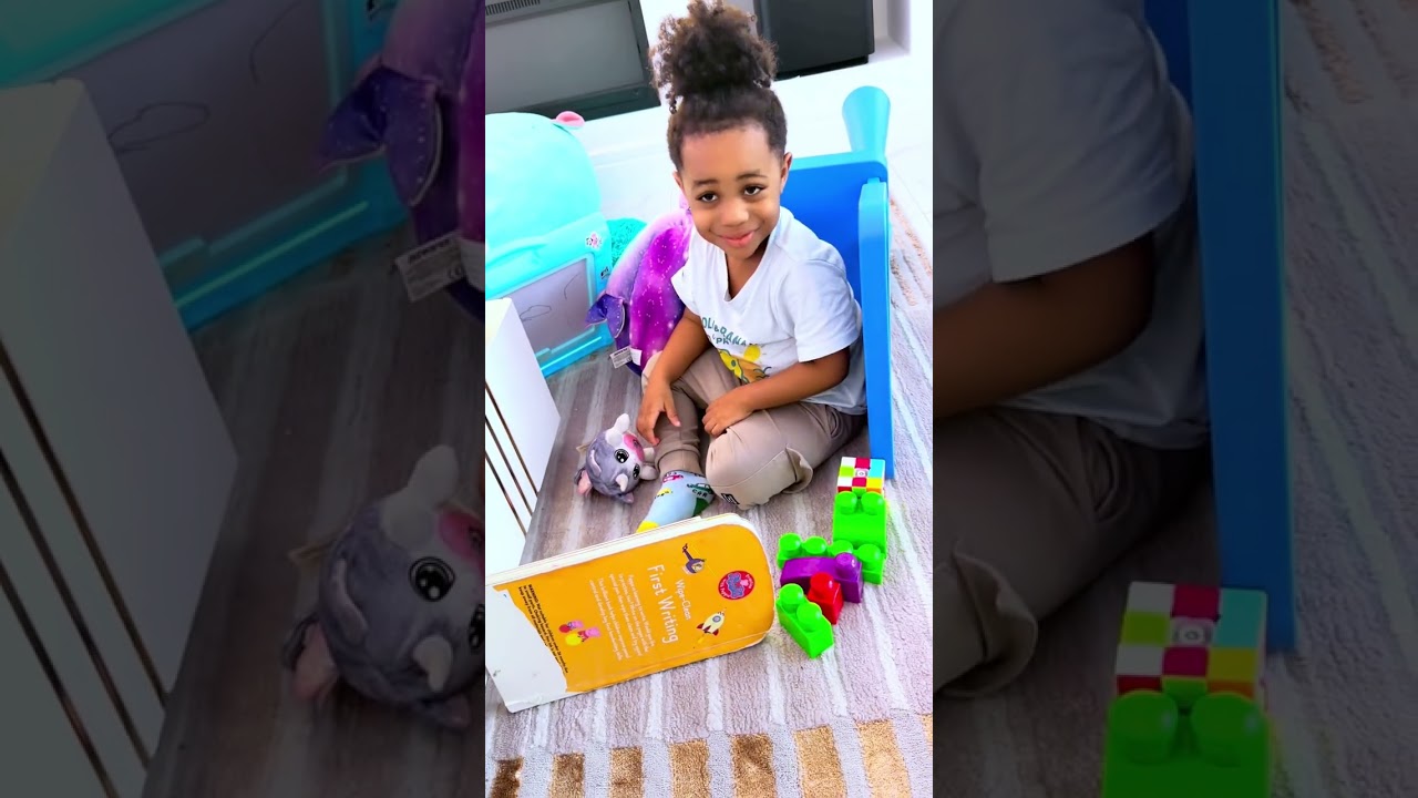 Tummy time 🥰 Little miss Kamso working on her neck strength ✨