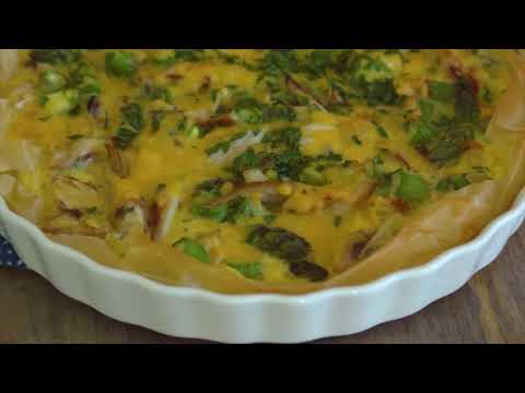 Smoked Snoek Quiche Recipe
