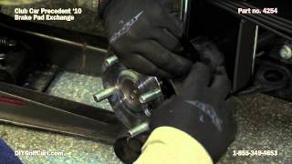 Club Car Precedent Brake Shoes | How to Install on Golf Cart