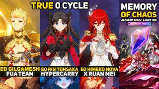 True 0 Cycle! E0 Gilgamesh FUA & E0 Rin Tohsaka DPS & E0 Himeno x RM | Memory Of Chaos 12 | HSR 4.4 screenshot 4