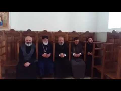 მეუფე მელქისედეკი გალობს ბერძნულად