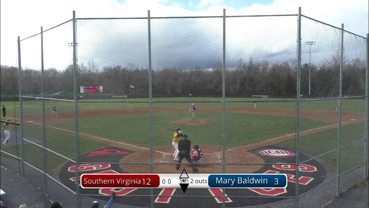 Mbu vs southern virginia baseball game 1 youtube