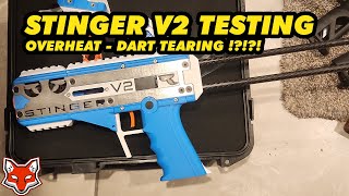 Stinger V2 Testing - OverHeating + Dart Tearing !?!?!