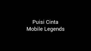 Puisi Cinta Mobile Legends