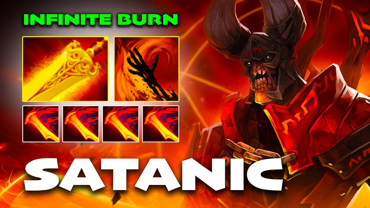 SATANIC Doom [A-Tier CARRY 7.35b] - Full Match Dota Class