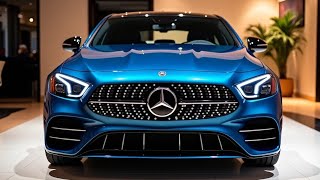 Mercedes 2025 E-Class – Blue Sedan Review and Impressions