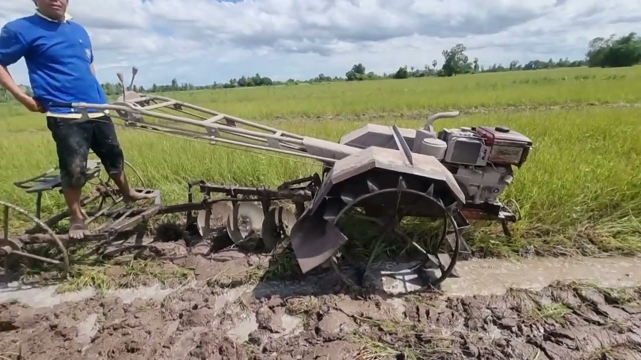 ผาน3ว่าใวแล้ว เจอสูตรนี้พิเศษตรงดัดคอผาน แถมใส่ผาน4ลูกอีกด้วย ไถนาน้ำ นา60ไร่ไถ3วันกว่าๆ