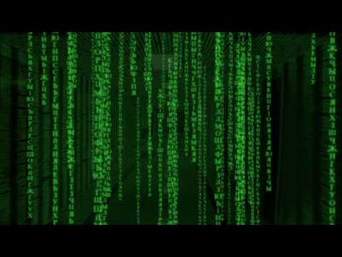 The Matrix raining code in Python & OpenGL