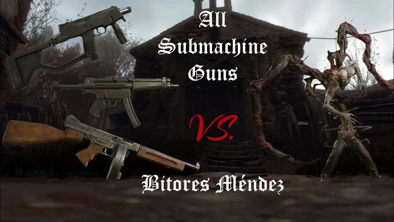 Resident Evil 4 Remake | MAXed Submachine Guns VS. Bitores Méndez (Professional)