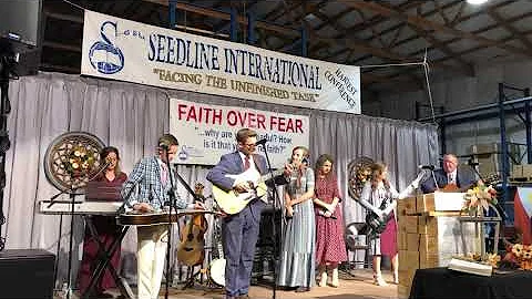 Agee Family leaning on the everlasting arms