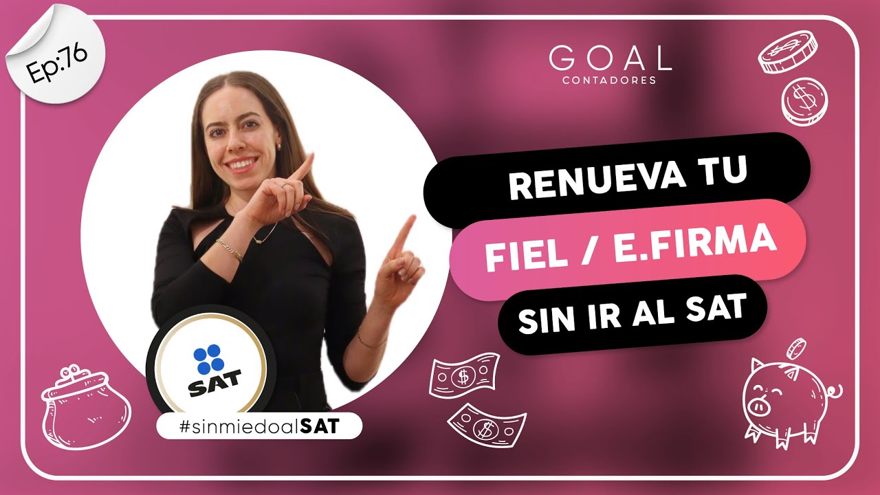 RENOVACIÓN FIRMA ELECTRÓNICA/ E FIRMA POR SAT-ID [Tutorial 2024]