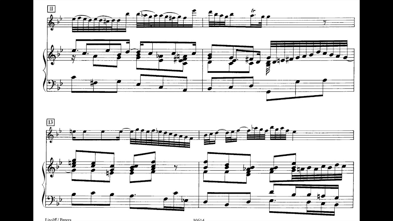 Bach Oboe Sonata In G Minor Bwv 1030b Youtube
