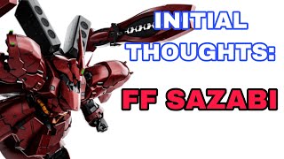 Gundam Battle Operation 2: Initial Thoughts on The MSN-04FF Sazabi!