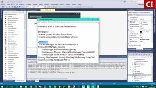 FORMULARIO MATERIAL DESIGN - Visual Basic 2015 .NET
