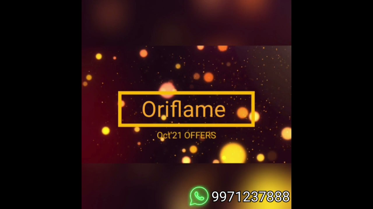 Oriflame Oct'21 Offers 