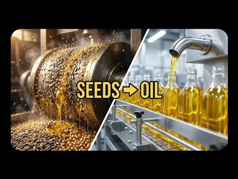 Inside the World's Largest Cooking Oil Mega Factory🏭
