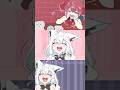 【手描き】酔っぱらいフブちゃんとマリン船長 #shorts 【白上フブキ/宝鐘マリン/手描き切り抜き】