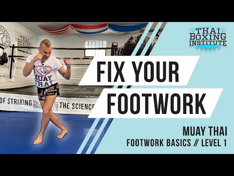 Upgrade Your Footwork Game With This EASY Drill | WEST LOS ANGELES MUAY THAI