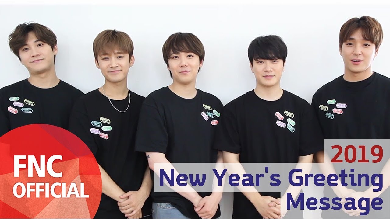 FTISLAND 2019 New Year's Greeting Message