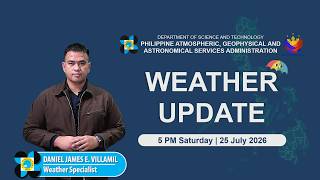 Public Weather Forecast issued at 5:00 PM | July 25, 2026 - Saturday
