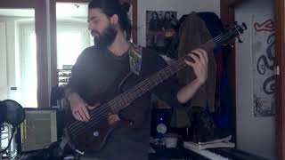 Video thumbnail of "Eve - いのちの食べ方MV ver. Bass cover (ベース 弾いてみた)"