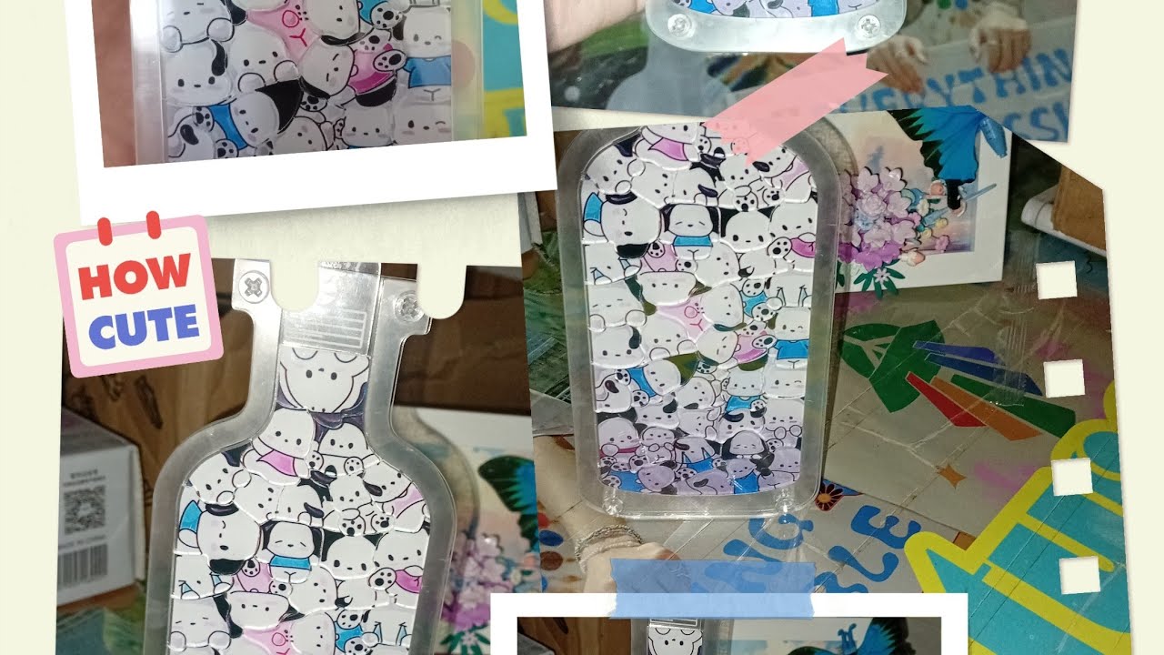 unboxing🎁 and assembling acrylic puzzle🧩