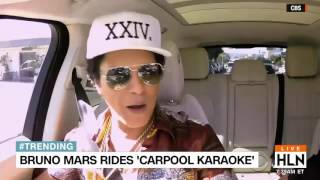 Bruno Mars Carpool Karaoke