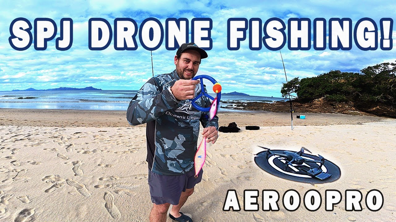 Сработает ли это?? Aeroo Pro Дрон для рыбалки, медленные джиги, бухта Вайпу, Новая Зеландия, 4K
