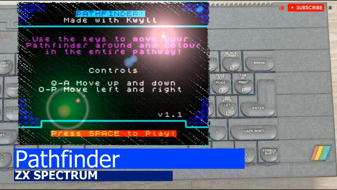 ZX Spectrum -=Pathfinder=- - YouTube